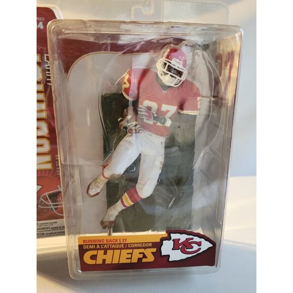 NEW Larry Johnson #27 Kansas City Chiefs McFarlane NFL Series 14 Sportspicks - Picture 4 of 7